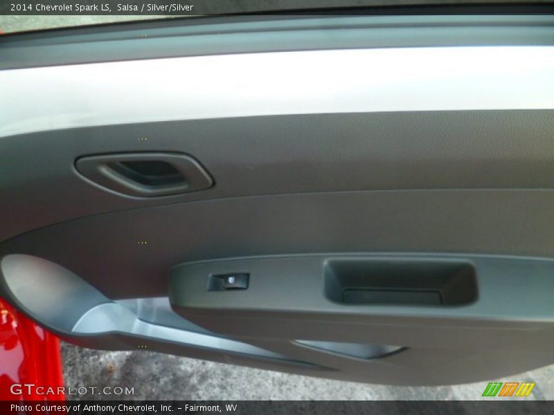 Salsa / Silver/Silver 2014 Chevrolet Spark LS