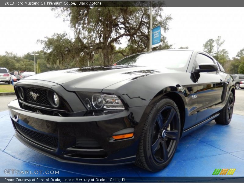 Black / Stone 2013 Ford Mustang GT Premium Coupe