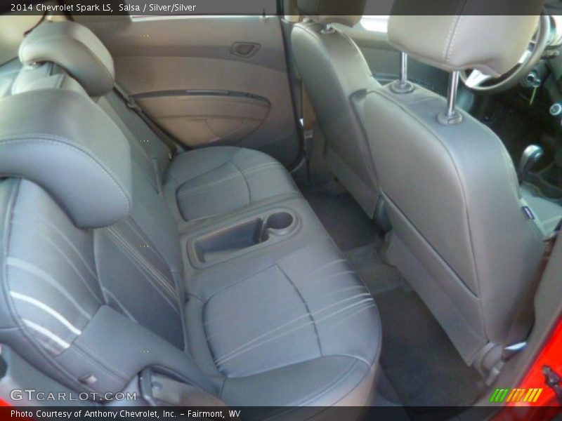 Salsa / Silver/Silver 2014 Chevrolet Spark LS