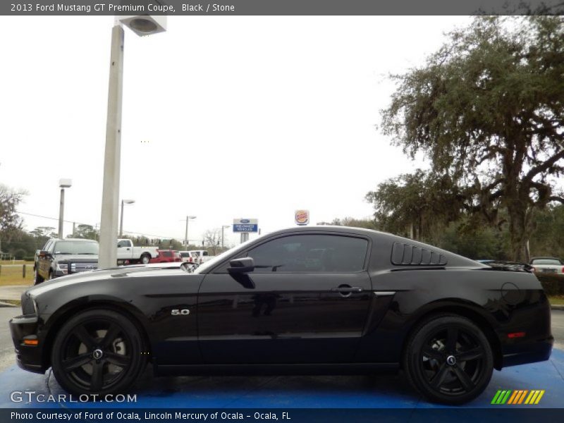 Black / Stone 2013 Ford Mustang GT Premium Coupe