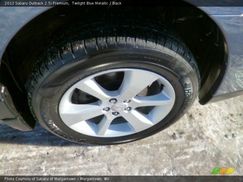 Twilight Blue Metallic / Black 2013 Subaru Outback 2.5i Premium