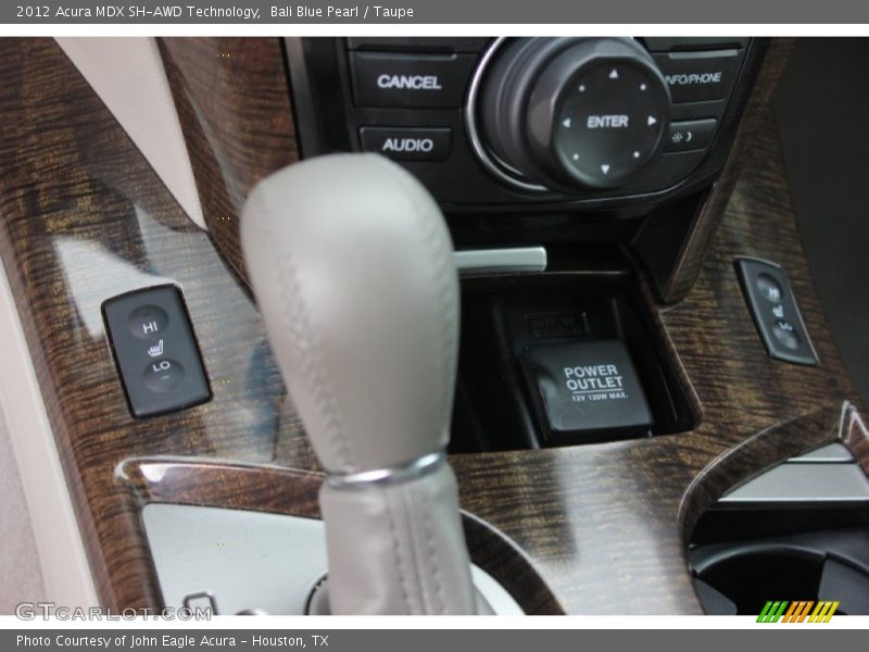 Bali Blue Pearl / Taupe 2012 Acura MDX SH-AWD Technology