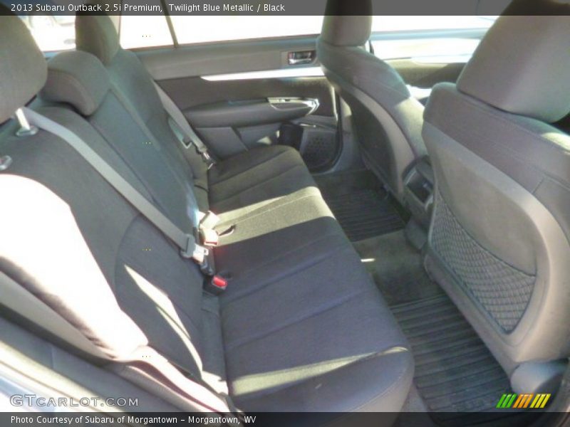 Twilight Blue Metallic / Black 2013 Subaru Outback 2.5i Premium