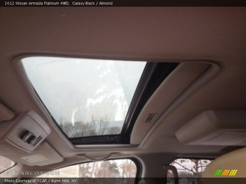 Galaxy Black / Almond 2012 Nissan Armada Platinum 4WD