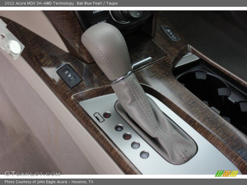 Bali Blue Pearl / Taupe 2012 Acura MDX SH-AWD Technology