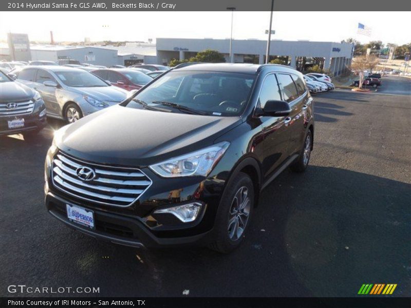 Becketts Black / Gray 2014 Hyundai Santa Fe GLS AWD