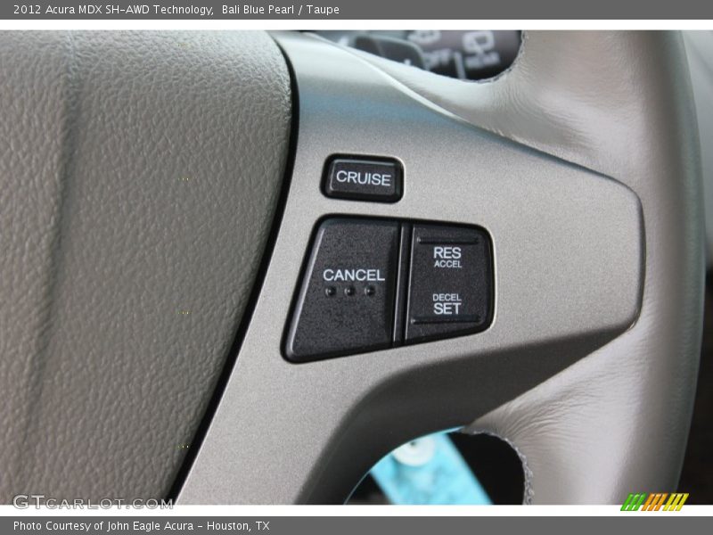 Bali Blue Pearl / Taupe 2012 Acura MDX SH-AWD Technology