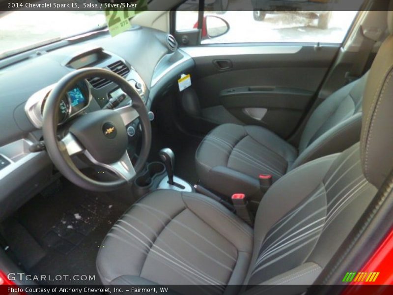 Salsa / Silver/Silver 2014 Chevrolet Spark LS