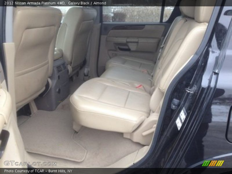 Galaxy Black / Almond 2012 Nissan Armada Platinum 4WD