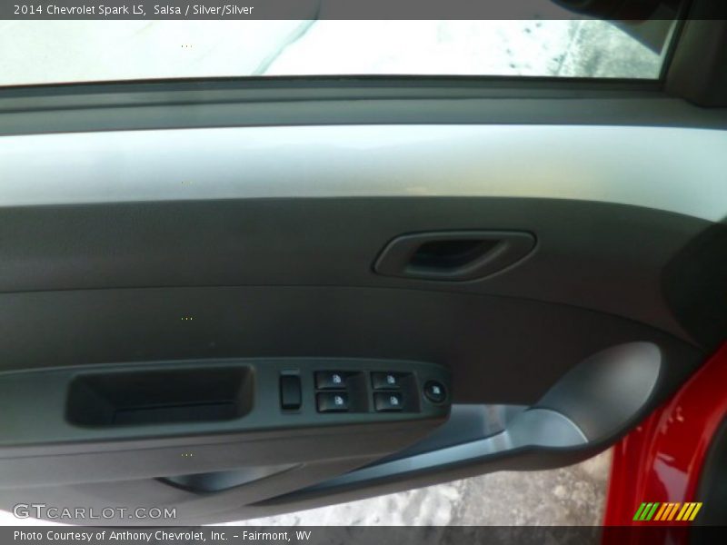 Salsa / Silver/Silver 2014 Chevrolet Spark LS
