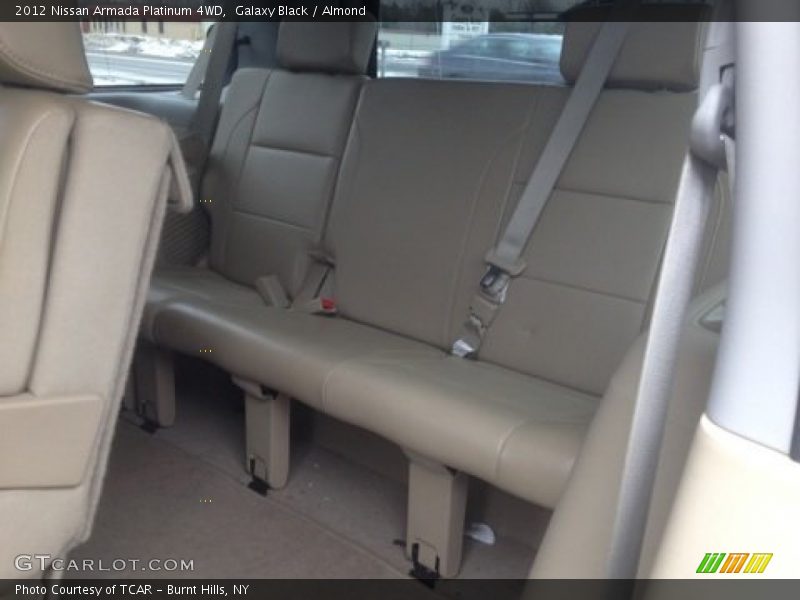 Galaxy Black / Almond 2012 Nissan Armada Platinum 4WD