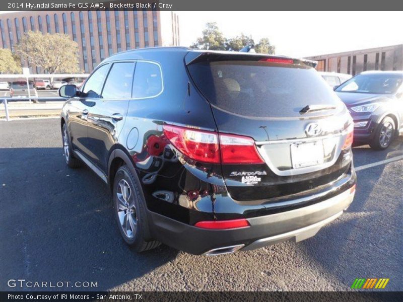 Becketts Black / Gray 2014 Hyundai Santa Fe GLS AWD