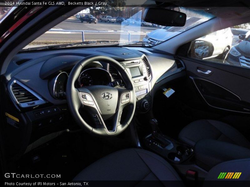 Becketts Black / Gray 2014 Hyundai Santa Fe GLS AWD