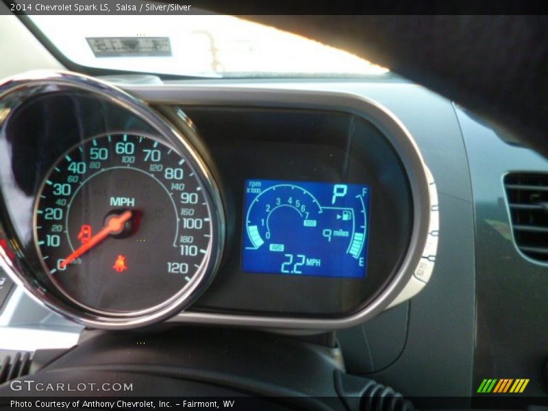 Salsa / Silver/Silver 2014 Chevrolet Spark LS