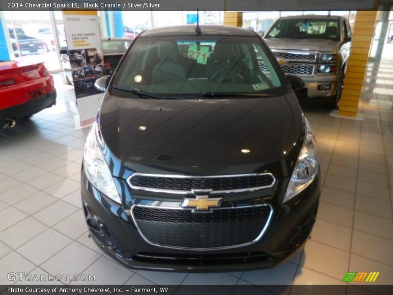Black Granite / Silver/Silver 2014 Chevrolet Spark LS