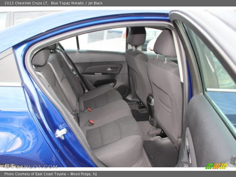 Blue Topaz Metallic / Jet Black 2013 Chevrolet Cruze LT