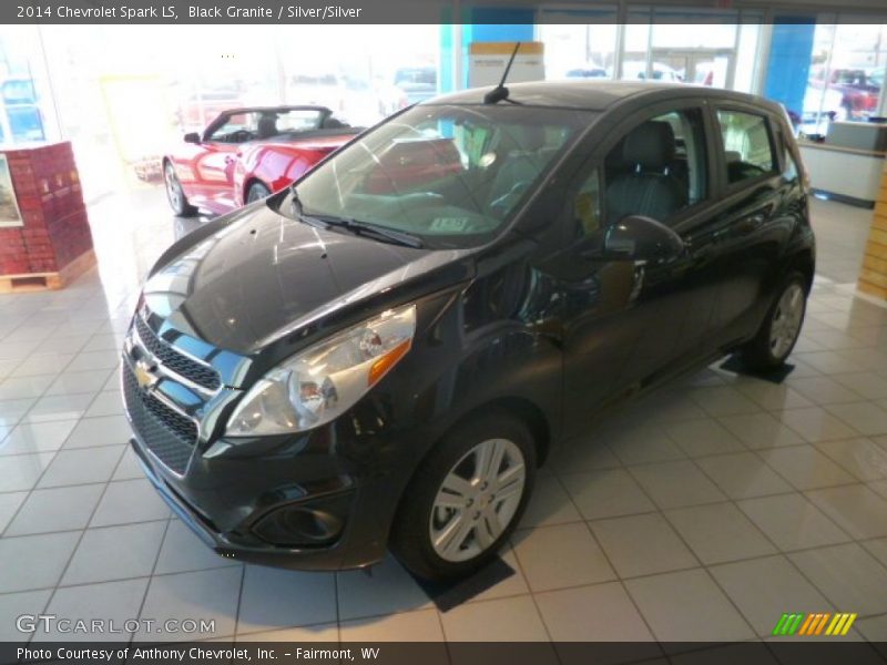Black Granite / Silver/Silver 2014 Chevrolet Spark LS