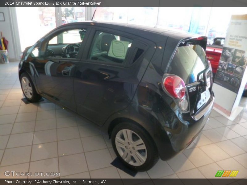 Black Granite / Silver/Silver 2014 Chevrolet Spark LS
