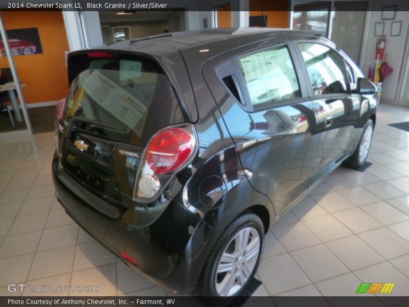 Black Granite / Silver/Silver 2014 Chevrolet Spark LS