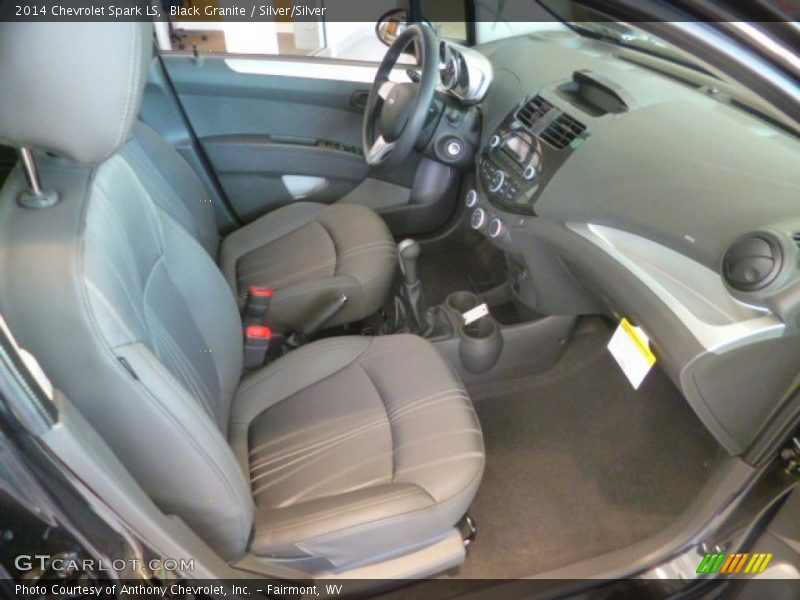 Black Granite / Silver/Silver 2014 Chevrolet Spark LS