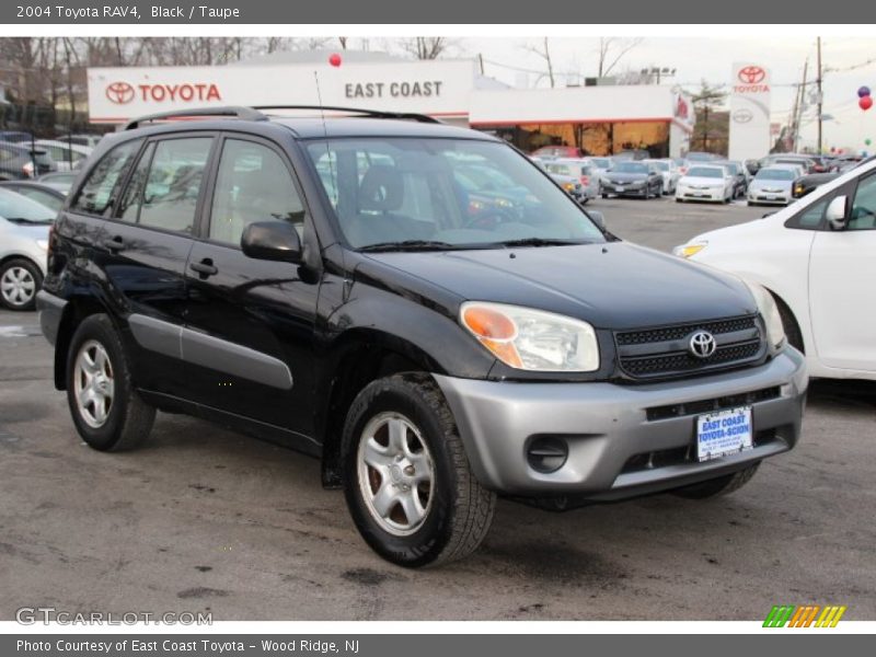 Black / Taupe 2004 Toyota RAV4