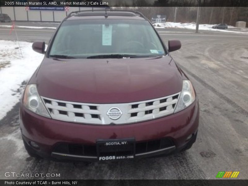 Merlot Metallic / Cafe Latte 2005 Nissan Murano SL AWD