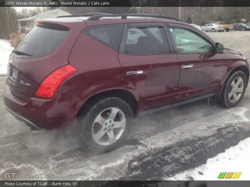 Merlot Metallic / Cafe Latte 2005 Nissan Murano SL AWD