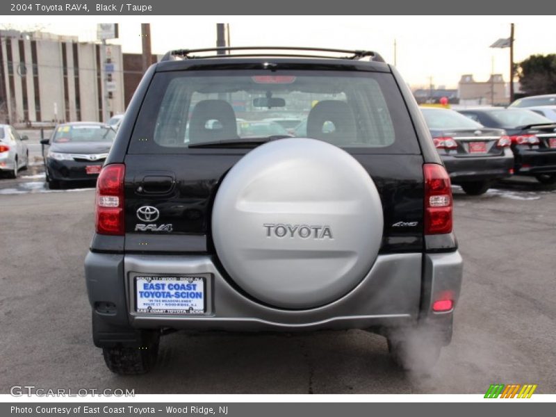 Black / Taupe 2004 Toyota RAV4