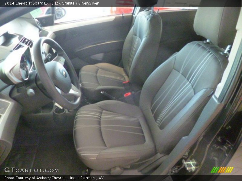 Black Granite / Silver/Silver 2014 Chevrolet Spark LS