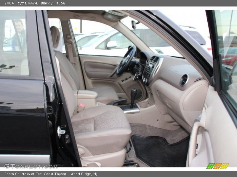 Black / Taupe 2004 Toyota RAV4