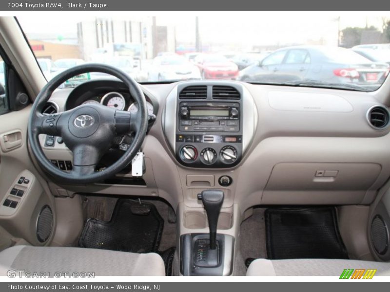 Black / Taupe 2004 Toyota RAV4