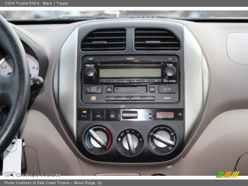Black / Taupe 2004 Toyota RAV4