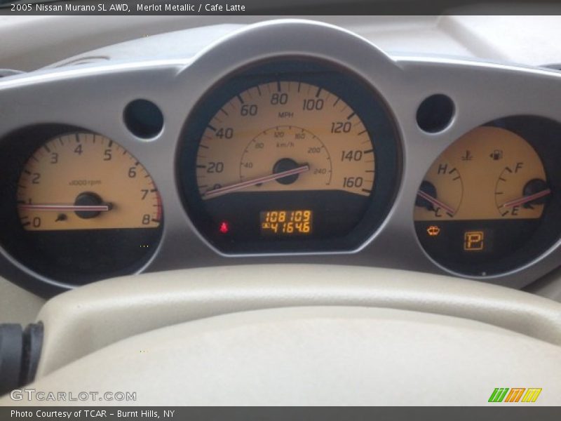 Merlot Metallic / Cafe Latte 2005 Nissan Murano SL AWD