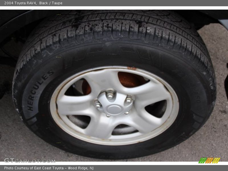 Black / Taupe 2004 Toyota RAV4