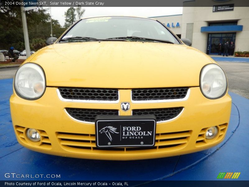 Solar Yellow / Dark Slate Gray 2004 Dodge Neon SXT