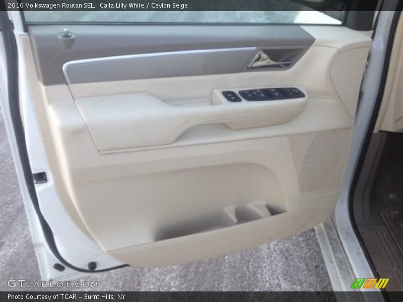 Calla Lilly White / Ceylon Beige 2010 Volkswagen Routan SEL