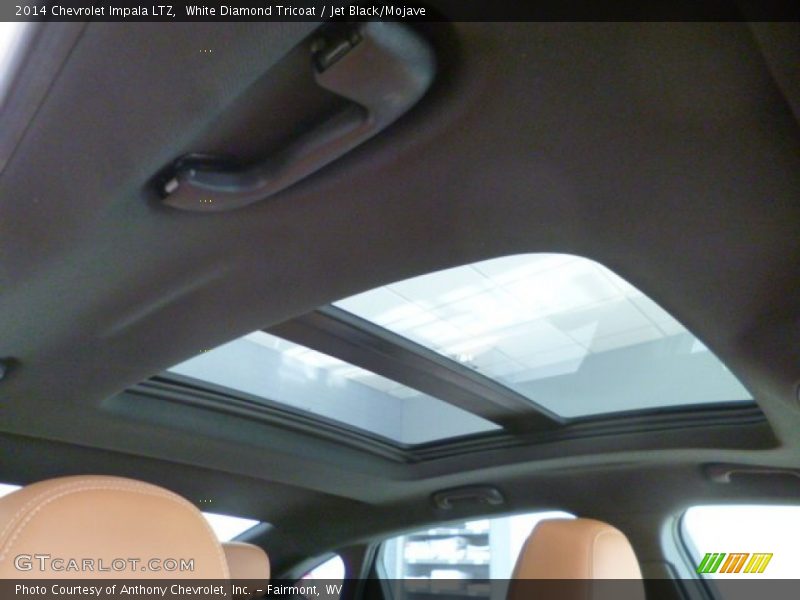 White Diamond Tricoat / Jet Black/Mojave 2014 Chevrolet Impala LTZ
