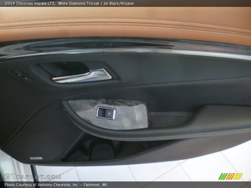 White Diamond Tricoat / Jet Black/Mojave 2014 Chevrolet Impala LTZ