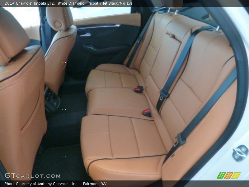 White Diamond Tricoat / Jet Black/Mojave 2014 Chevrolet Impala LTZ