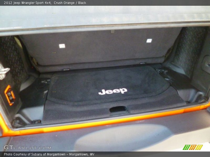 Crush Orange / Black 2012 Jeep Wrangler Sport 4x4