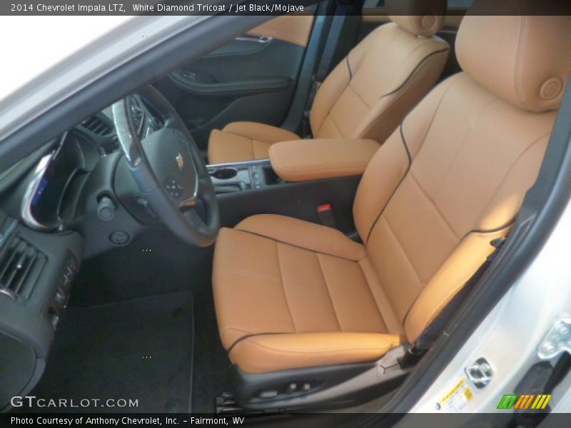 White Diamond Tricoat / Jet Black/Mojave 2014 Chevrolet Impala LTZ