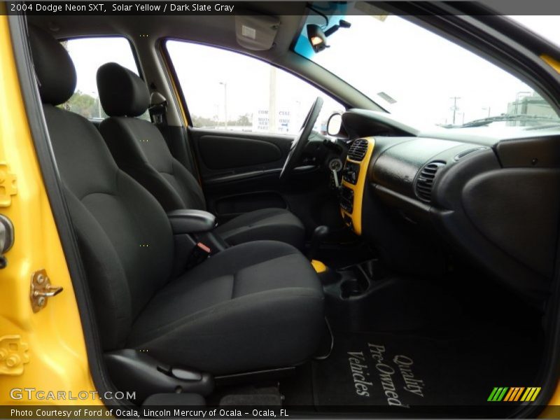 Solar Yellow / Dark Slate Gray 2004 Dodge Neon SXT