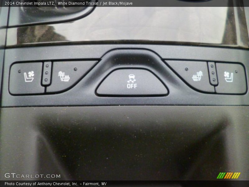 White Diamond Tricoat / Jet Black/Mojave 2014 Chevrolet Impala LTZ