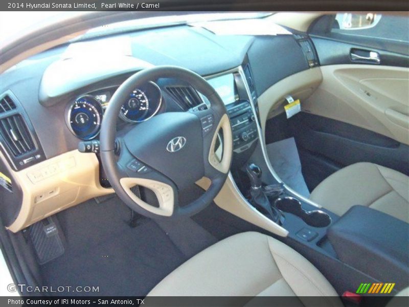 Camel Interior - 2014 Sonata Limited 