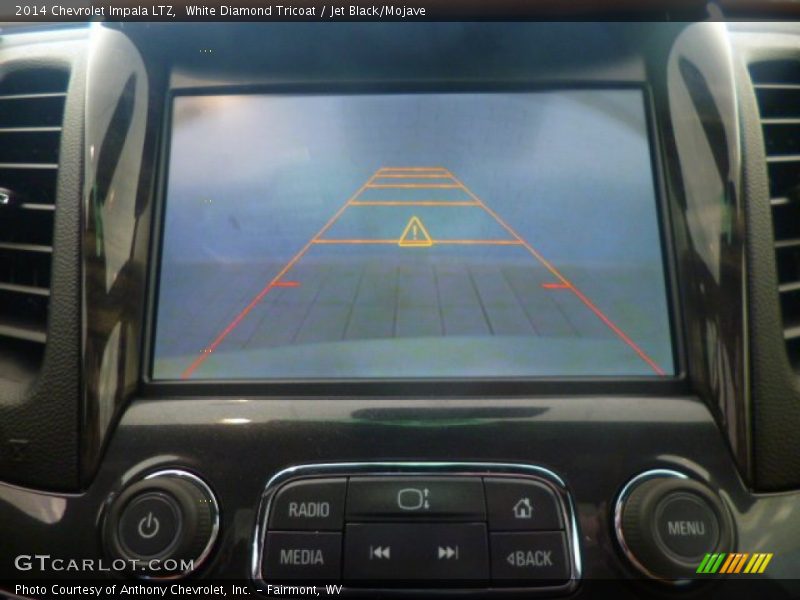 White Diamond Tricoat / Jet Black/Mojave 2014 Chevrolet Impala LTZ