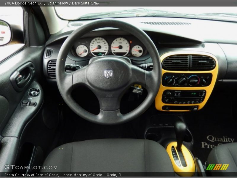 Dashboard of 2004 Neon SXT