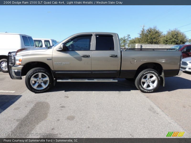  2006 Ram 1500 SLT Quad Cab 4x4 Light Khaki Metallic