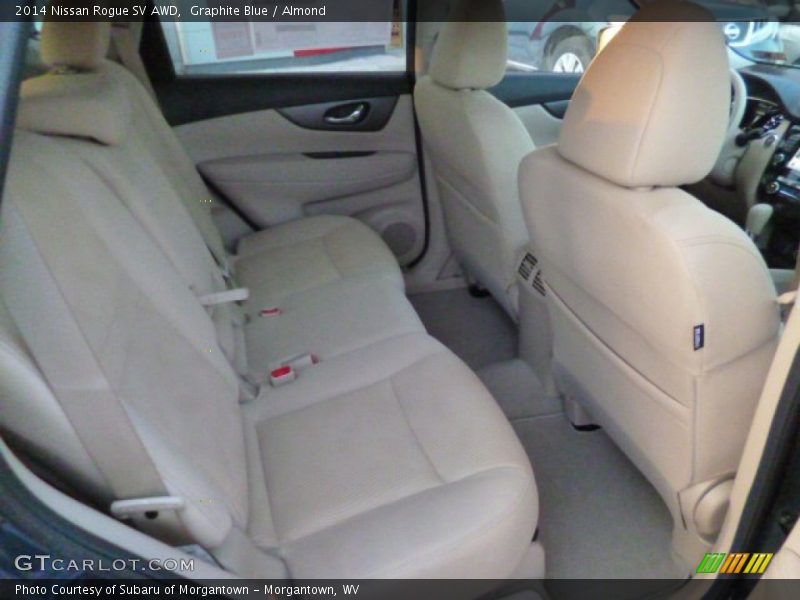 Graphite Blue / Almond 2014 Nissan Rogue SV AWD