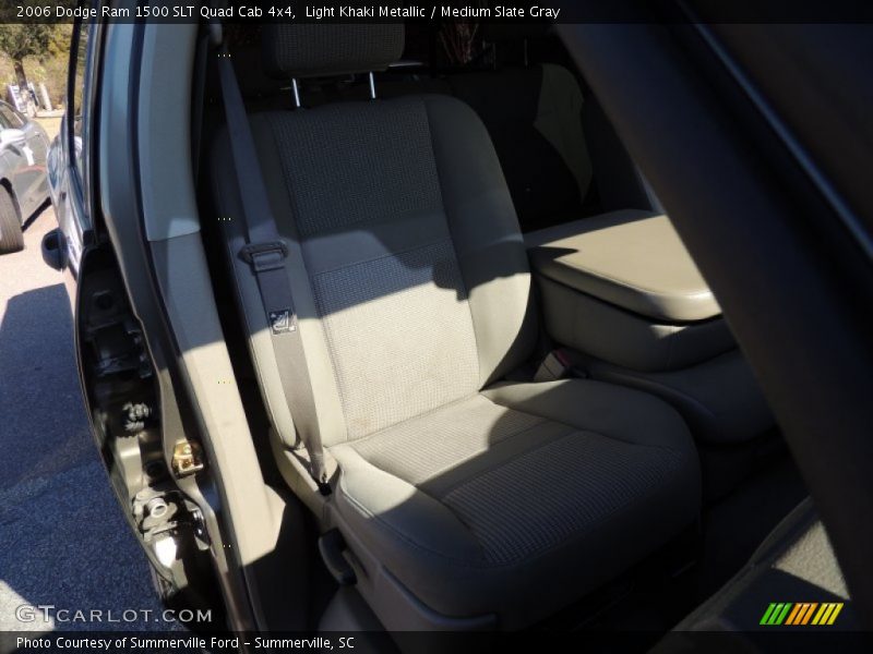 Light Khaki Metallic / Medium Slate Gray 2006 Dodge Ram 1500 SLT Quad Cab 4x4