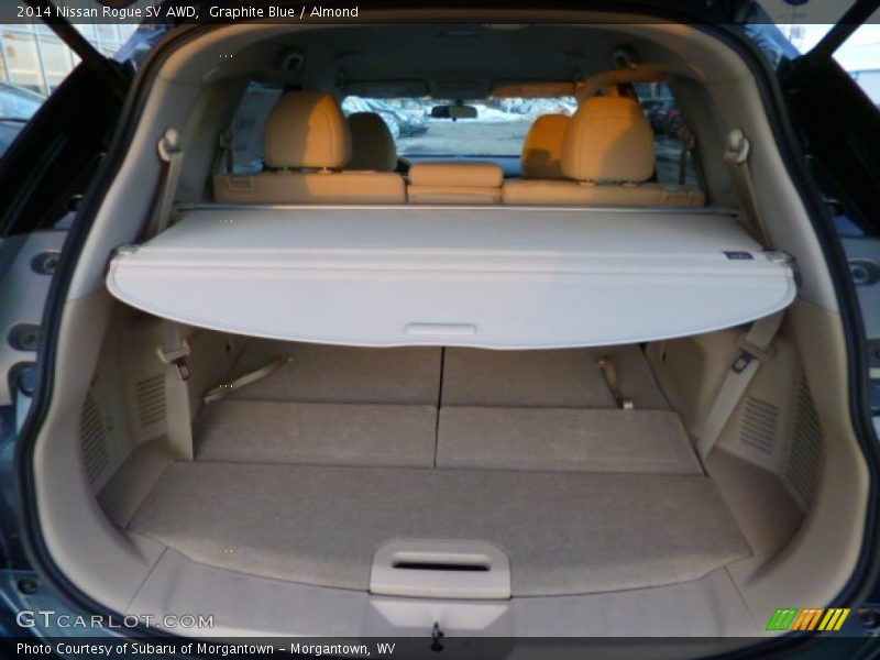 Graphite Blue / Almond 2014 Nissan Rogue SV AWD